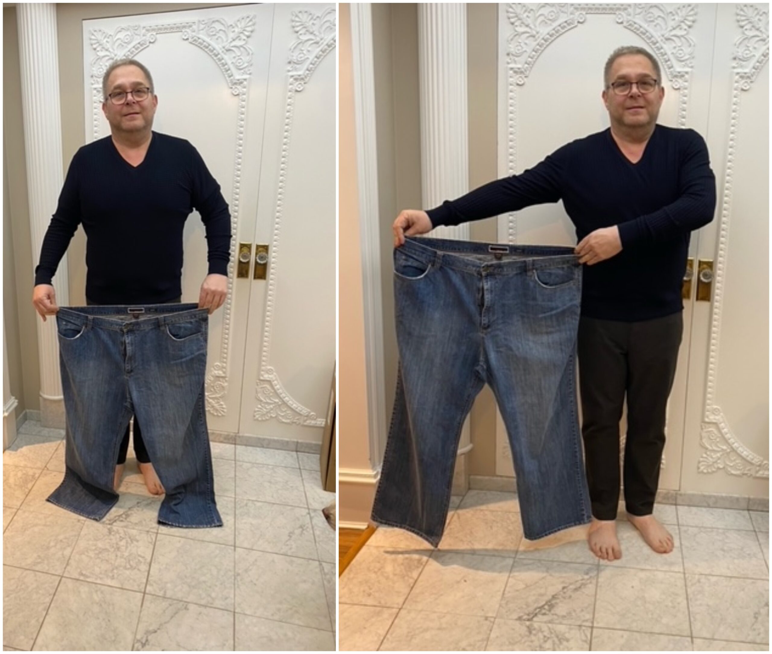 Howard Blank Before and After One Year